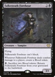 Falkenrath Forebear (Foil) - Innistrad: Crimson Vow #111