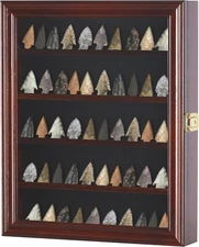 Arrowhead Display Case Native American Arrowhead Shadow Box Wall Mount Arrowhead