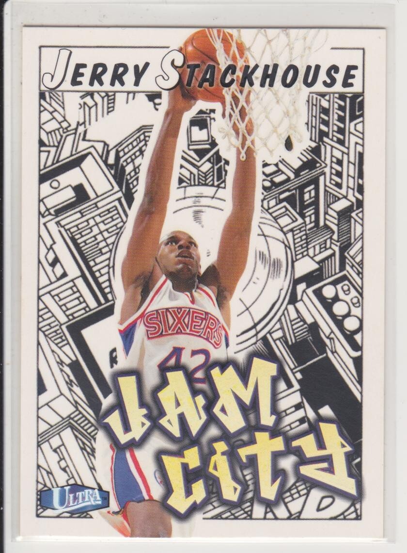 JERRY STACKHOUSE 1997-98 ULTRA JAM CITY