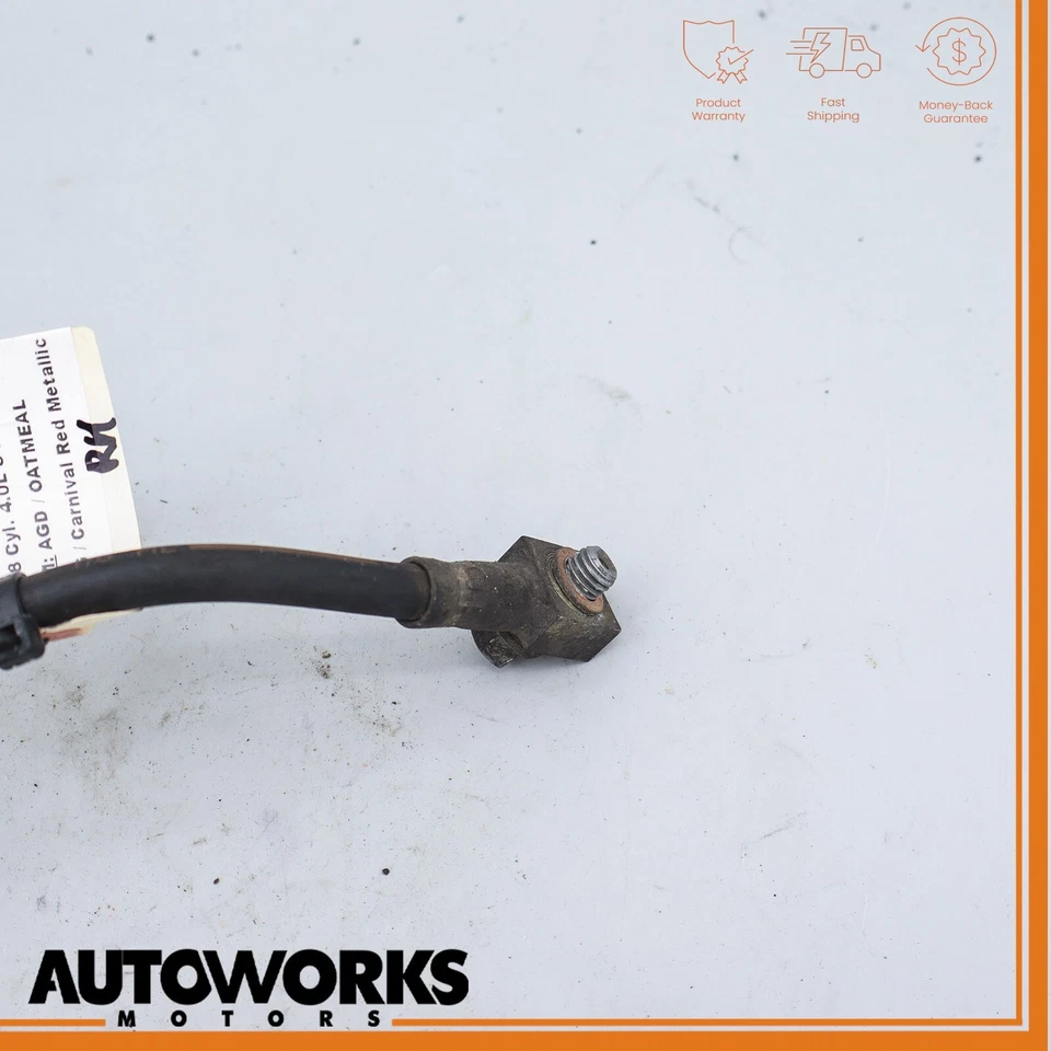 Manguera de freno flexible lateral derecho del pasajero 98-03 Jaguar XJR XJ8 X308 FABRICANTE DE EQUIPOS ORIGINALES Foto 4 de 4