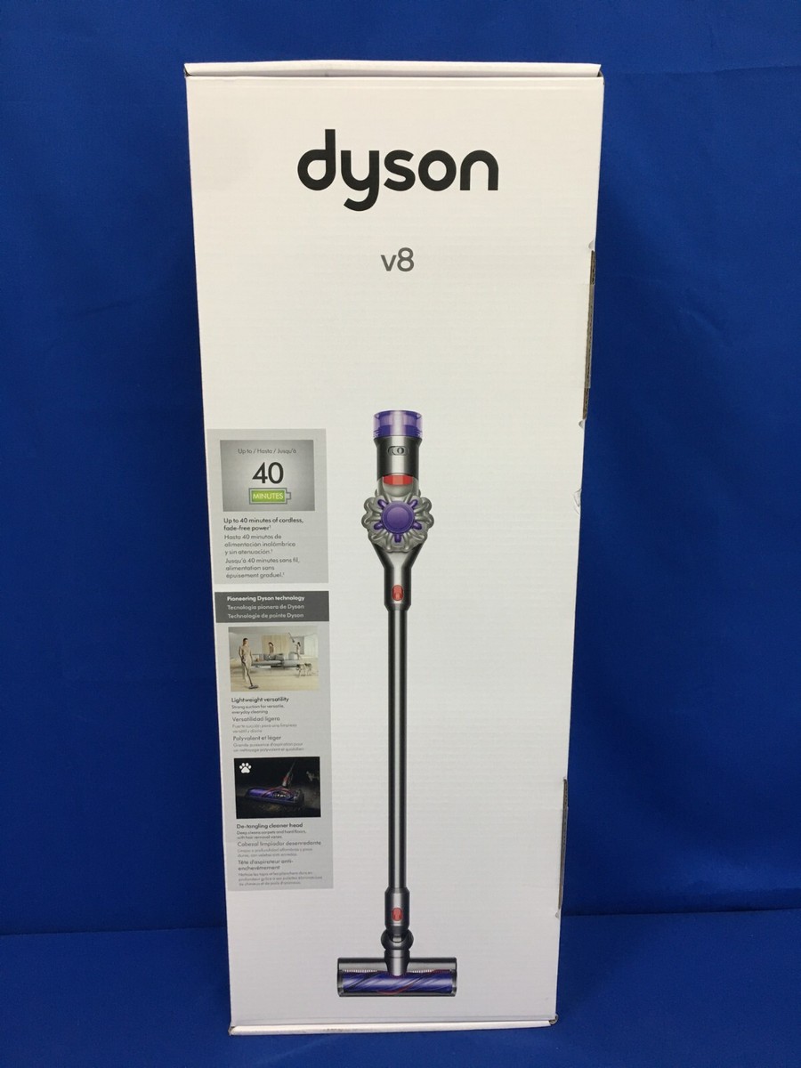 Dyson V8 Cordless Stick Vacuum Cleaner (SV25) - Silver/Nickel