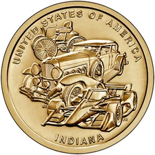 2023-D American Innovation $1 Coin - Indiana