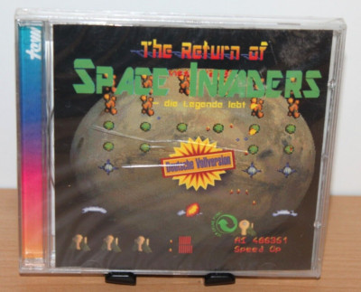 The Return of Space Invaders - Retro PC Spiel  / NEU / SEALED  