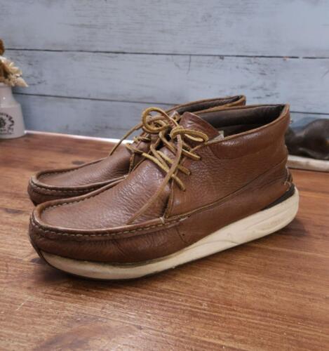 visvim Moccasin Boots Leather Brown US 9 Used From Japan - Afbeelding 1 van 10