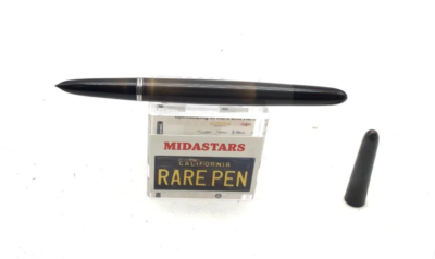 Vintage RARE PARKER 51 Fountain pen RED BAND VACUMATIC BLACK wi 