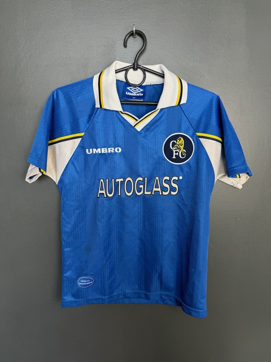 CHELSEA 1997/1999 HOME FOOTBALL SHIRT UMBRO VINTAGE JERSEY