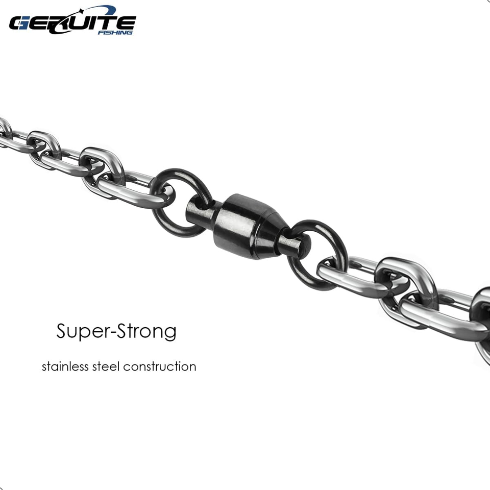 Fishing Barrel Swivels Saltwater Small Ball Bearing Swivel Heavy Duty