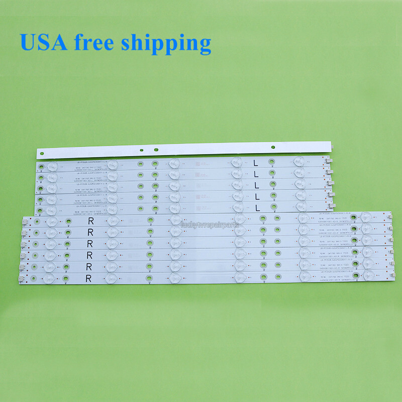 LED Backlight Strip For Sharp 50" TV Models LC-50LB370U, LC-50LB261U, LC-50LB371U