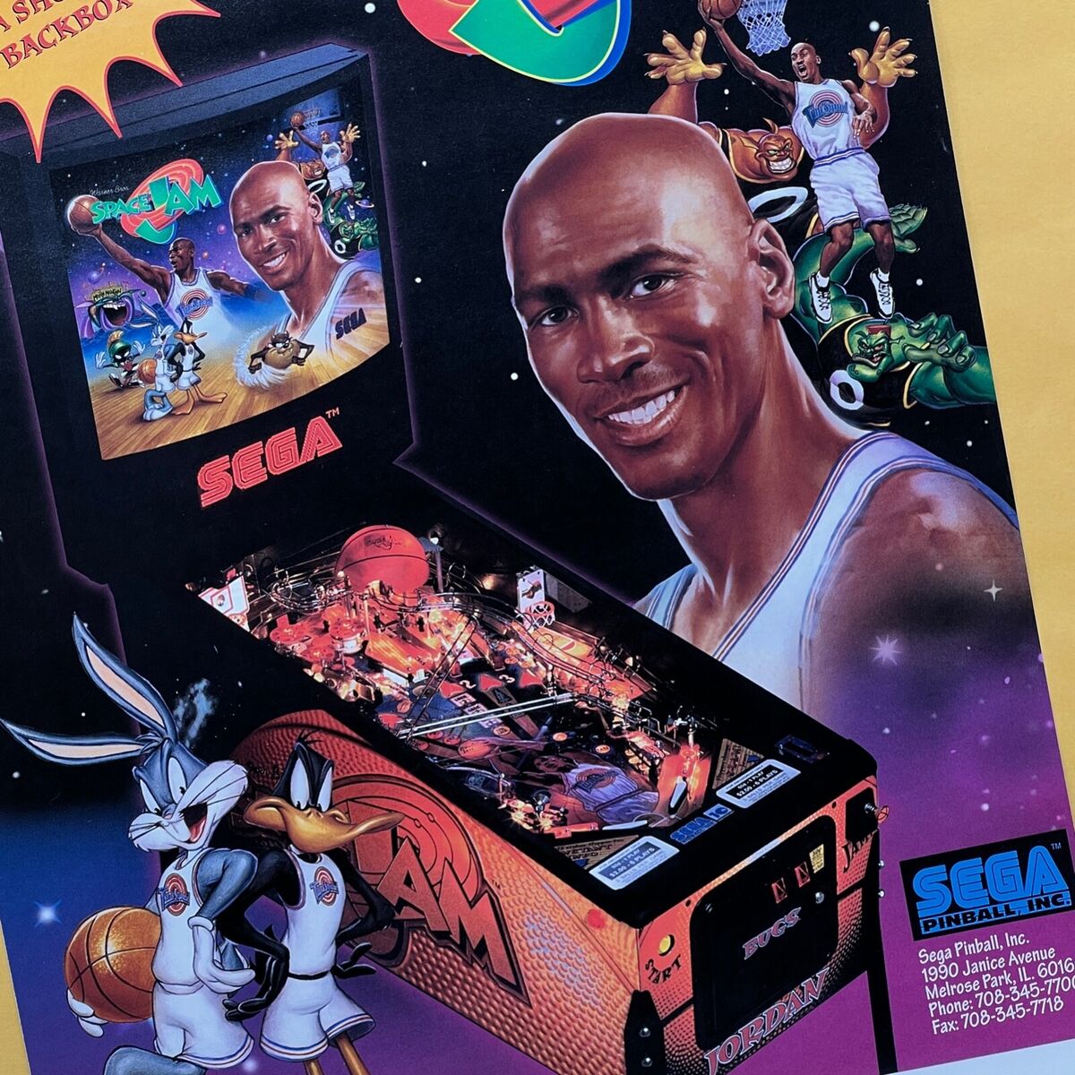 Space Jam Pinball Machine