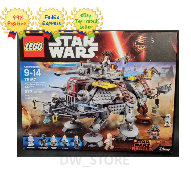 LEGO 75157 Star Wars Captain Rex's AT-TE Retired Product NEW / SEALED BOX