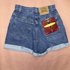 Vintage 1990 s Levis 954 Junior Shorts, Deadstock NWT Size 7