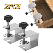 2PCS Drawer Fixing Clip Drawer Front Installa...