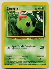 Caterpie 53/75 Common Neo Discovery Pokemon Unlimited Moderately Played on eBay