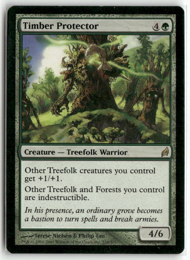 Timber Protector 238 Rare Lorwyn Magic: The Gathering Lightly Played
