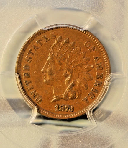 1873 Indian Cent, Open 3, PCGS S-1 RPD, XF40