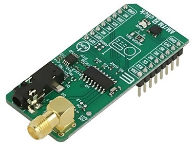 AM/FM 2 CLICK Click board Prototypenplatine Komp: Si4732 3,3VDC MIKROE