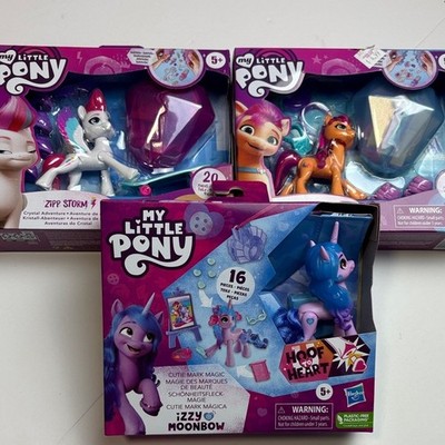 My Little Pony lot of 3 Izzy ,Zipp Storm, Sunny Starscout