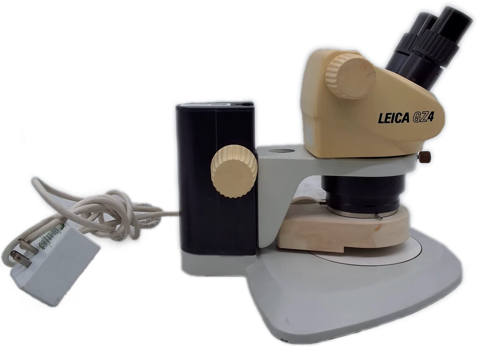 Microscopio binocular estéreo Leica GZ4 10x oculares anillo de luz Foto 4 de 4