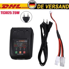 Quick Flash TE3025 25W RC-Lader, LiPo/LiFe/NiMH-Lader für RC-Auto, Drohne, NEU