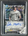 COLSON MONTGOMERY 2021 BOWMAN CHROME BLACK WAVE REF AUTO 1/1 UNRELEASED BY TOPPS