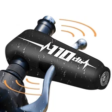 Motorcycle Throttle Lock Heavy Duty Anti-Theft Adjustable 110 Db Alarm System