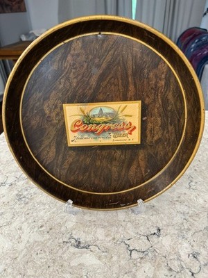 Pre Prohibition Congress Beer Tray Haberle Brewing Co Syracuse New York