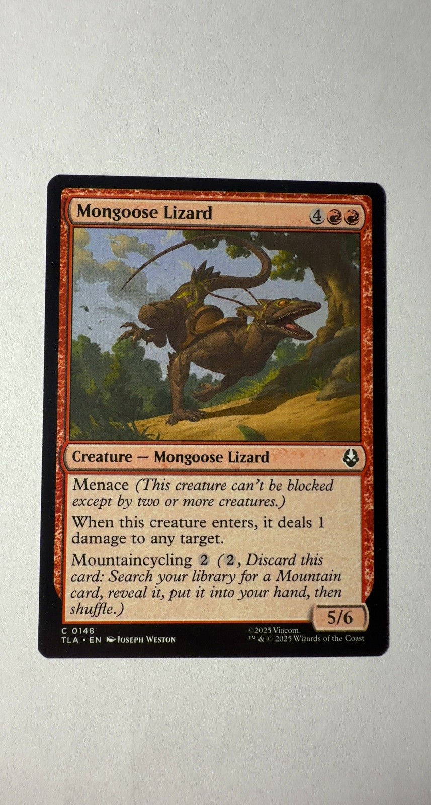 Mongoose Lizard [TLA - 148]