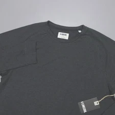 Linksoul Anza Crew Neck Lightweight Black Heather LS4102 Soft Organic Cotton