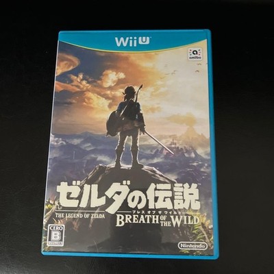 Legend of Zelda Breath of the Wild HD Nintendo Wii U Gebraucht Getestet Japan...