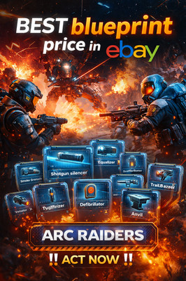 Arc Raiders Blueprint Shop  Vulcano, Stash, Coins, Tempest, Wolfpack,Items,Fast