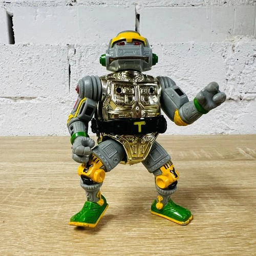 Vintage TMNT Teenage Mutant Ninja Turtles Metalhead Figure 5" 1989 Series