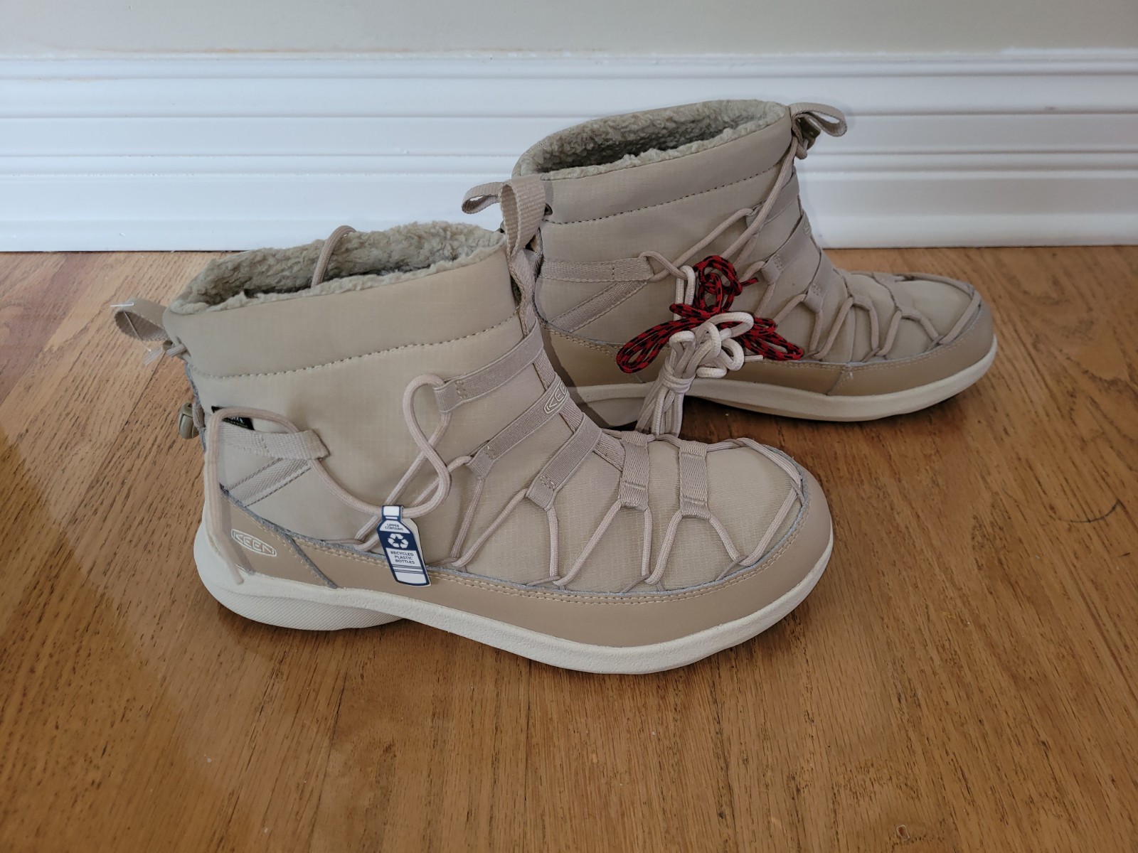 Scarpe da trekking casual Keen Uneek SNK Chukka II da donna sintetiche stringate taglia 11