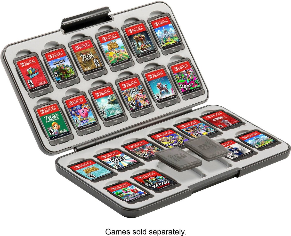 RDS Industries - Game Card Case for Nintendo Switch - Black | eBay