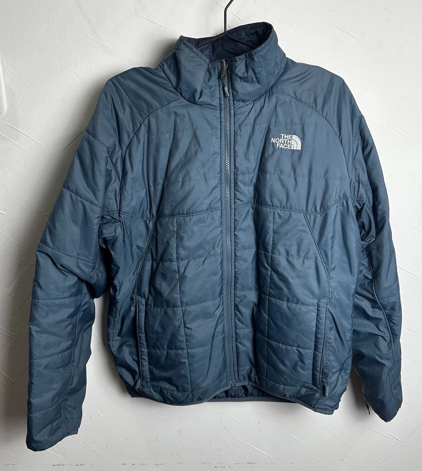 The North Face Men's Circaloft Puffer Packable Jacket Shady Blue NF0A84HK Size M
