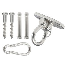 Set Of Heavy Duty Swing Hanger Stainless Swing Suspension Hook for Hammock Yoga