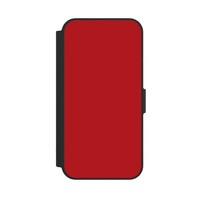KlapphüLle FüR Apple Iphone 16E Farbe Rot Einfarbig