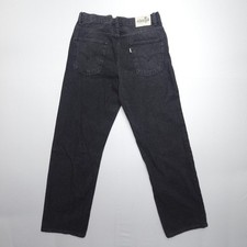 Levi's SilverTab Stay Loose Jeans Youth / Mens 31 x 31" Sz 20 Black Baggy