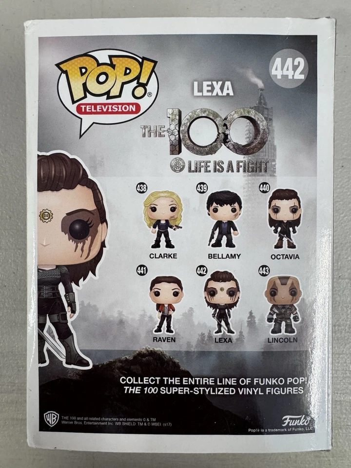 Lexa 442 ~ The 100 ~ Vinil Funko Pop ~ Danos Menores na Caixa + PROTETOR POP GRÁTIS - Imagem 3 de 4
