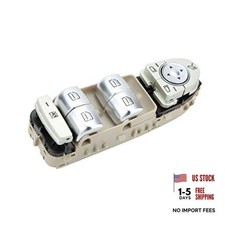 Left Driver Side Window Master Switch Power Window Switch Button Beige