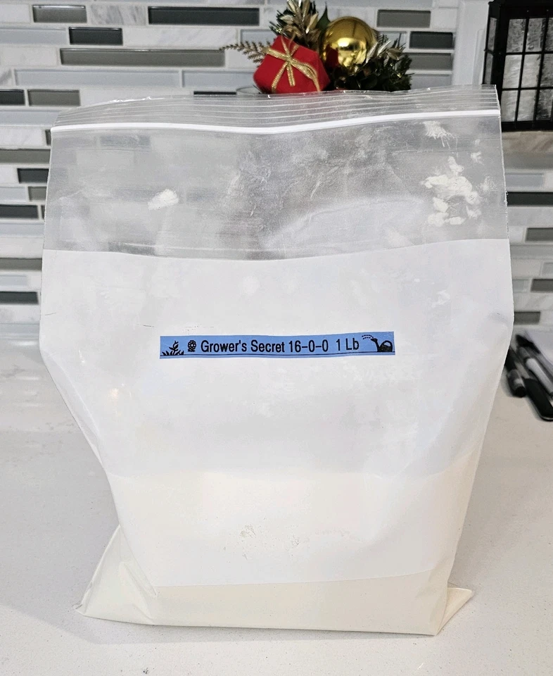 Grower's Secret Nitrogen 16-0-0 • Organic • Readily Available For Uptake • 1 Lb - Image 2 of 4