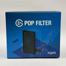 New Elgato Pop Filter 10MAD9901 Anti Plosive Noise Shield