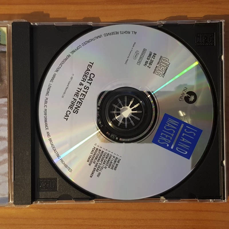 CAT STEVENS Teaser & The Firecat  VG+/EX(CD) - Bild 3 von 4