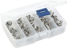 M6 X 10Mm 12Mm 16Mm 20Mm 25Mm Flanged Button Head Socket Cap Screws, 304 Stainle