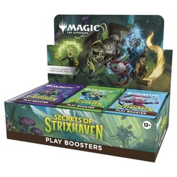 Magic: The Gathering Secrets of Strixhaven Play Booster Box (30 Packs)
