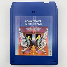 Robin Trower - In City Dreams - Restored 8 Track Tape - New Pad and Splice