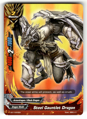 Buddyfight Steel Gauntlet Dragon 2014 Impact Booster Bushiroad IS01/0003EN