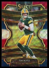 2019 Panini Select Tri Color Prizm #2 Tim Boyle /199 Rookie Card RC