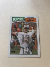 1987 Topps Dan Marino #233 Miami Dolphins 
