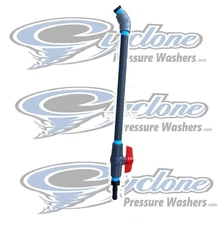 Soft Wash Gun -CYCLONE 18" Schedule 80 Softwash Ball Valve Gun and Lance
