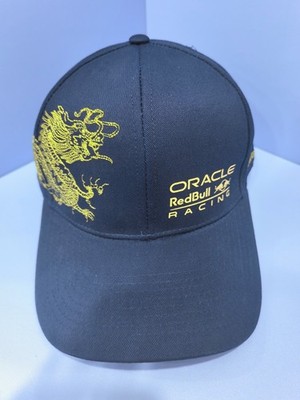 Red Bull F1 Chinese Grand Prix Baseball Cap with dragon-patterned embroidered